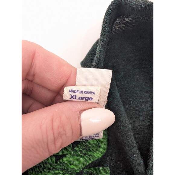 Stash-Tags Dark Green Trainwreck Smoke Graphic Round Neck  T-Shirt Size Medium - Picture 6 of 8